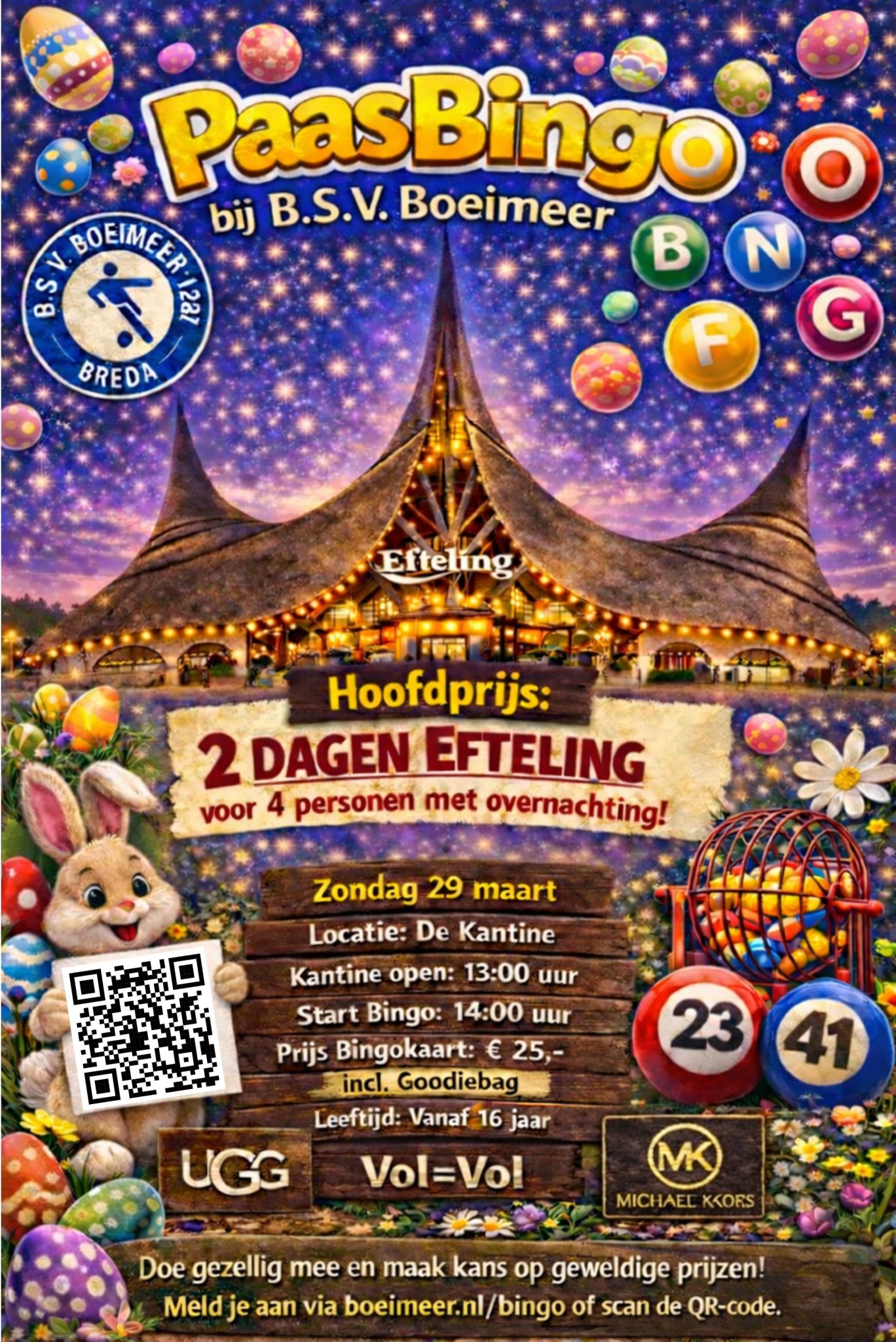 Bingo !!! Laatste 10 kaarten beschikbaar!!!