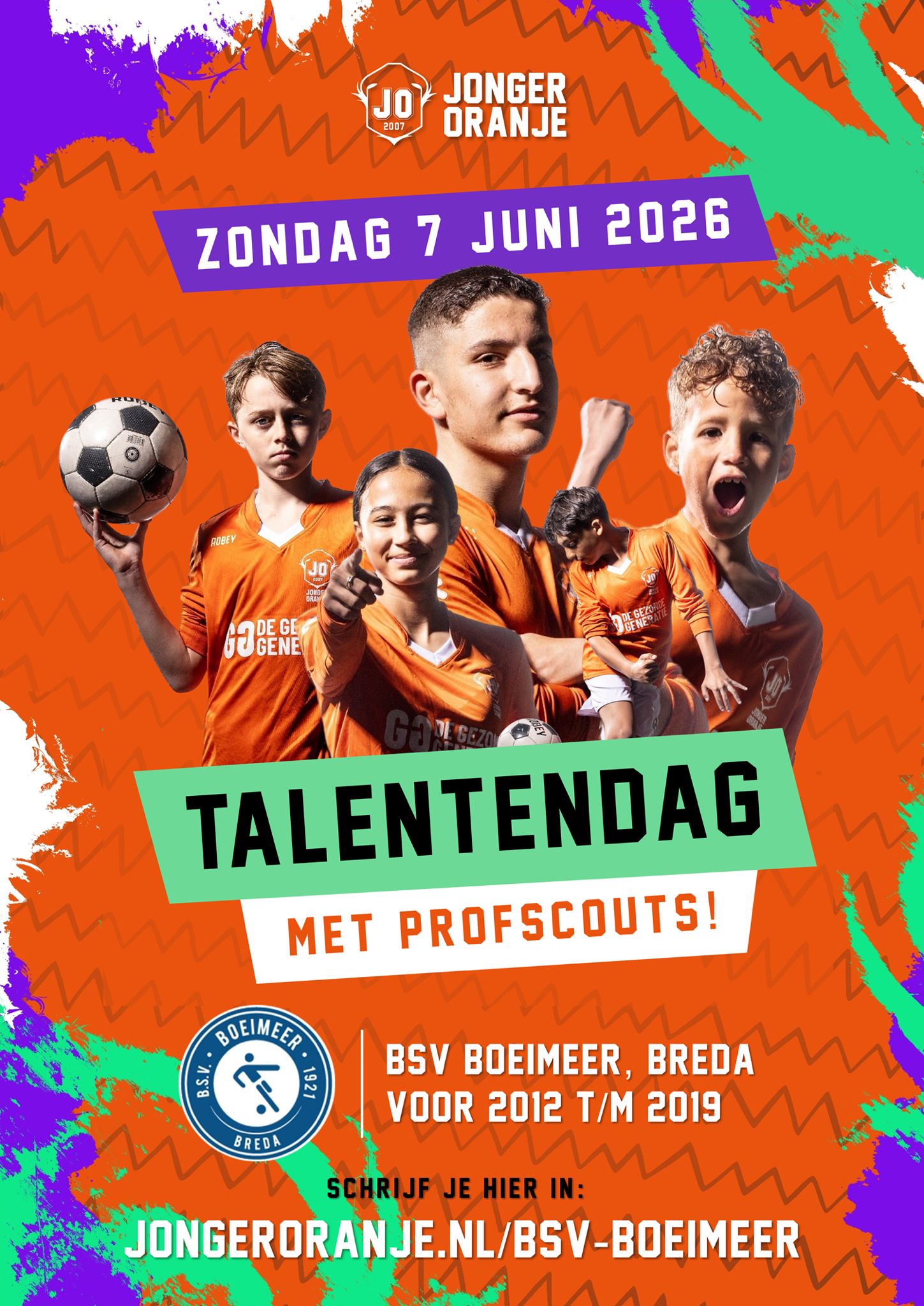 Jonger Orange bij Boeimeer